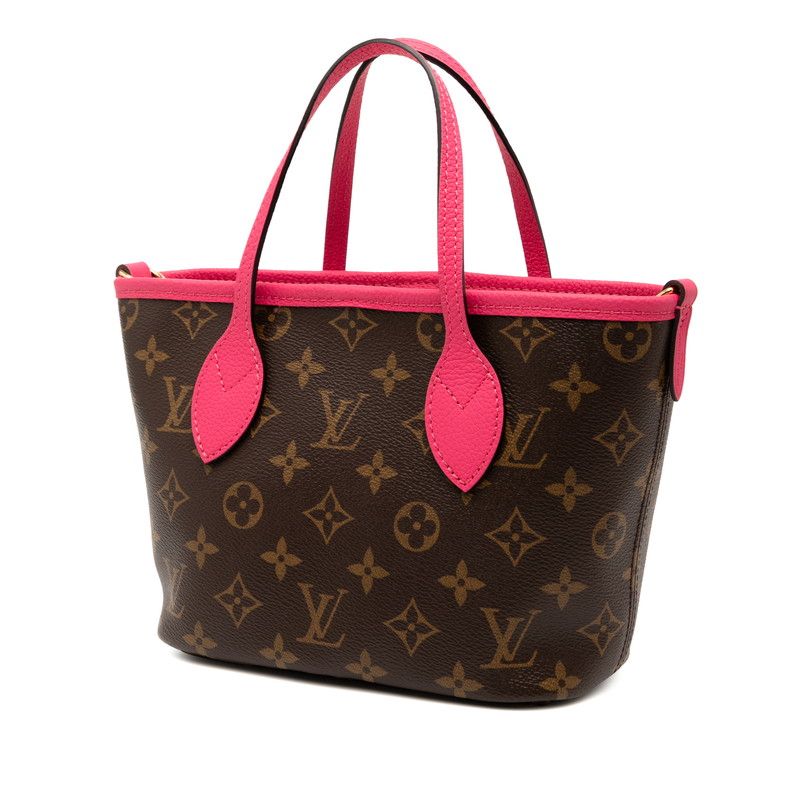 Louis Vuitton Monogram Neverfull Inside Out BB Handbag Shoulder Bag 2WAY M12106