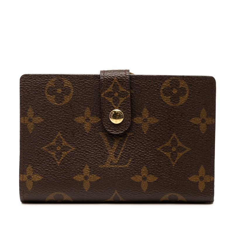 Louis Vuitton Monogram Viennois M61663 Brown PVC Leather Women Louis Vuitton