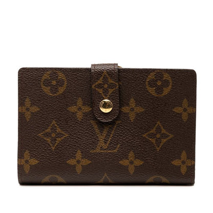 Louis Vuitton Monogram Viennois M61663 Brown PVC Leather Women Louis Vuitton