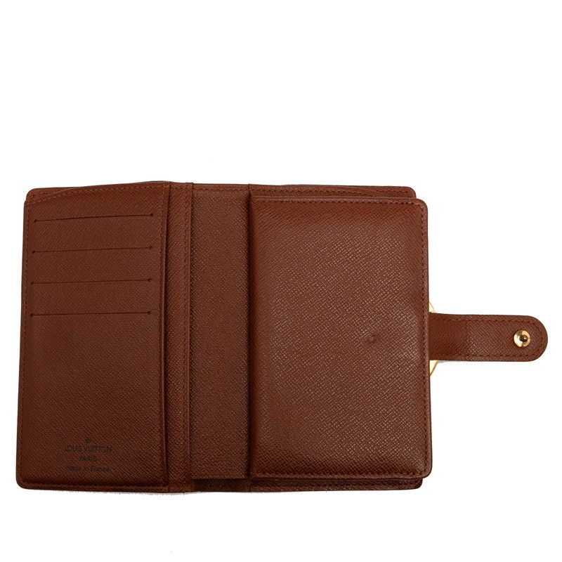 Louis Vuitton Monogram Viennois M61663 Brown PVC Leather Women Louis Vuitton