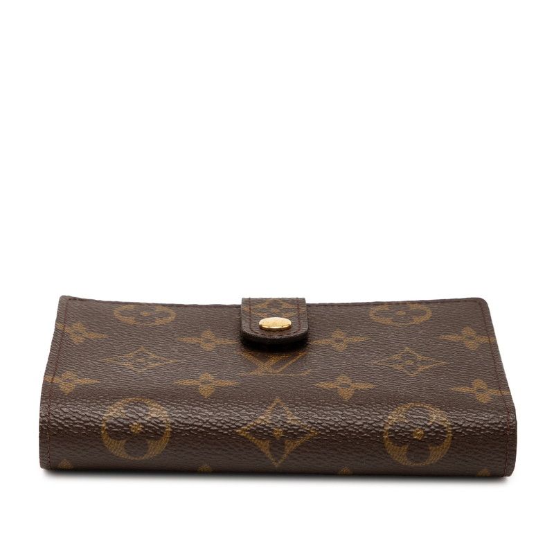 Louis Vuitton Monogram Viennois M61663 Brown PVC Leather Women Louis Vuitton