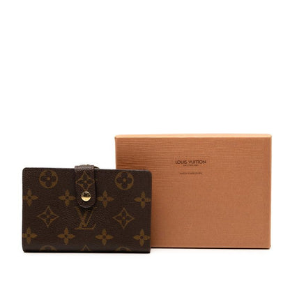 Louis Vuitton Monogram Viennois M61663 Brown PVC Leather Women Louis Vuitton