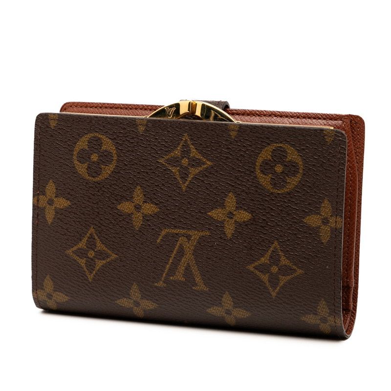 Louis Vuitton Monogram Viennois M61663 Brown PVC Leather Women Louis Vuitton