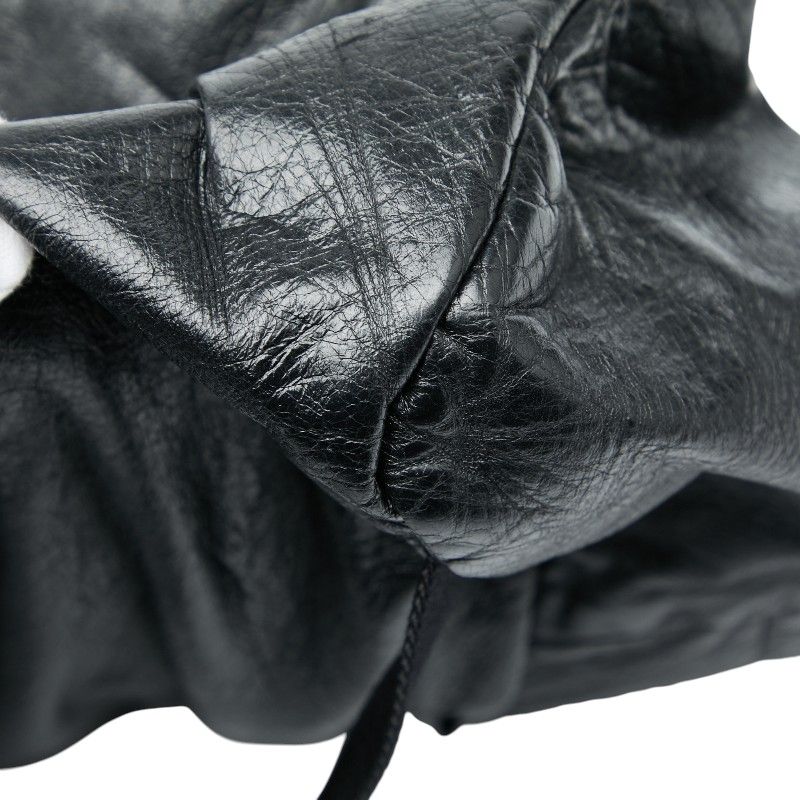 Saint Laurent Folle Double City Backpack 534974 Black Leather Women Saint