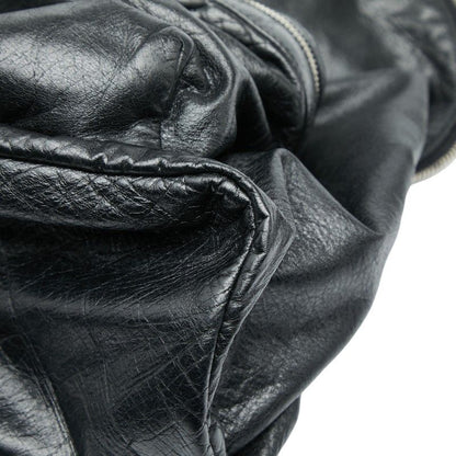 Saint Laurent Folle Double City Backpack 534974 Black Leather Women Saint