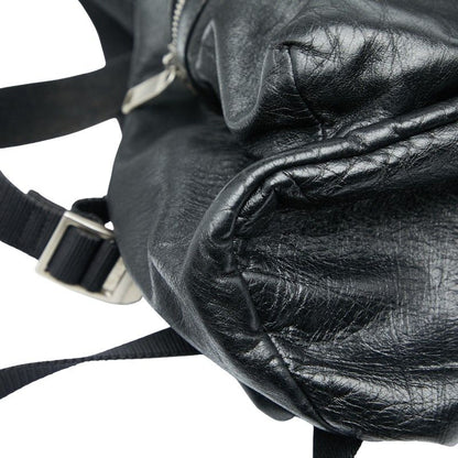 Saint Laurent Folle Double City Backpack 534974 Black Leather Women Saint