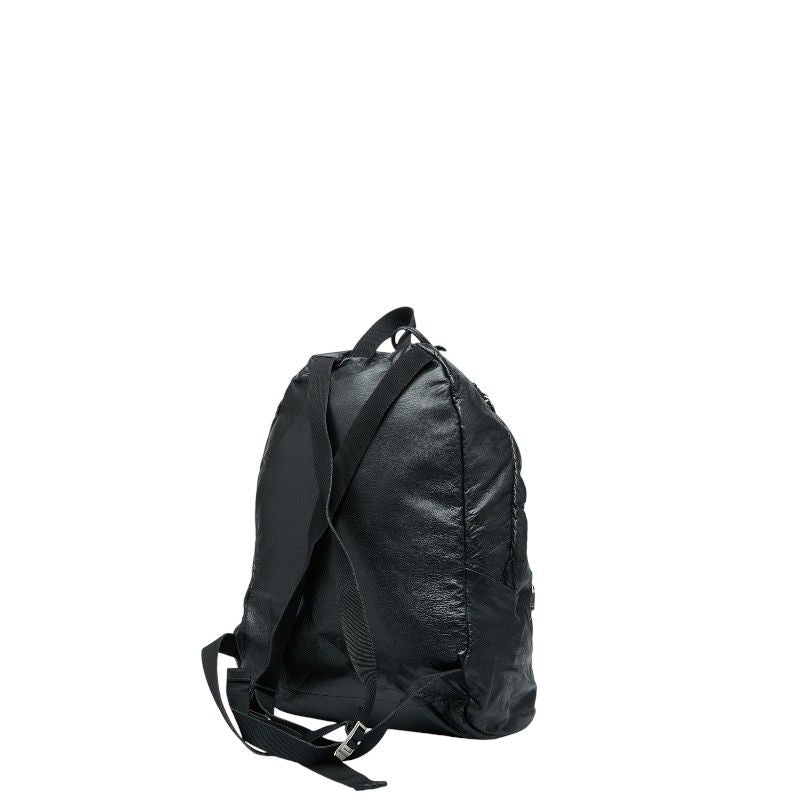 Saint Laurent Folle Double City Backpack 534974 Black Leather Women Saint