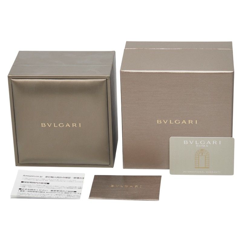 Bulgari Luchea 11P Shell Dial Lu33wssd/11 Stainless Steel Ladies Bvlgari