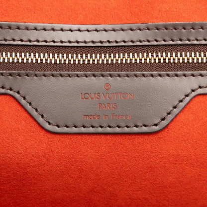 Louis Vuitton Damier Manosque GM Tote Handbag N51120 Brown PVC Leather Women