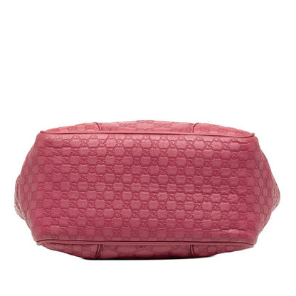 Guccissima Bree Small Handbag Shoulder Bag 2WAY 353121 Pink Leather Ladies Gucci