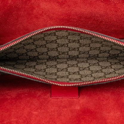 Gucci GG Supreme Dionysus Chain Shoulder Bag 400249 Beige Red PVC Ladies Gucci