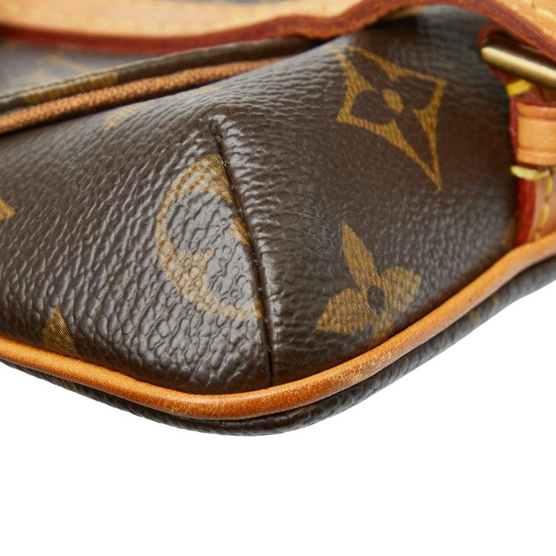 Louis Vuitton Monogram Pochette Marel Waist Bag Body Bag M51159 Brown PVC