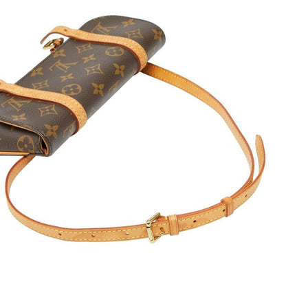 Louis Vuitton Monogram Pochette Marel Waist Bag Body Bag M51159 Brown PVC