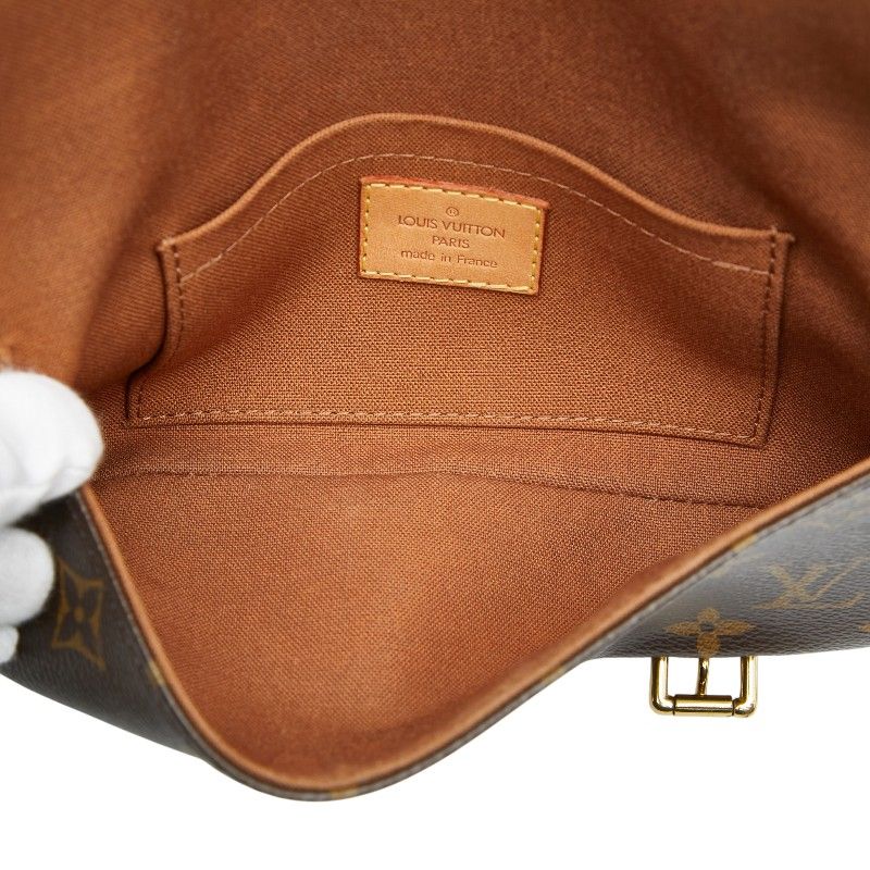 Louis Vuitton Monogram Pochette Marel Waist Bag Body Bag M51159 Brown PVC