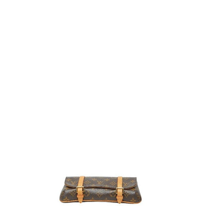 Louis Vuitton Monogram Pochette Marel Waist Bag Body Bag M51159 Brown PVC