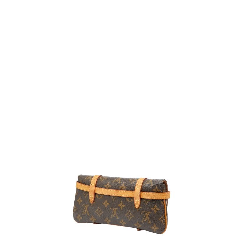 Louis Vuitton Monogram Pochette Marel Waist Bag Body Bag M51159 Brown PVC