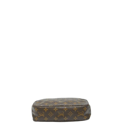 Louis Vuitton Monogram Trousse Toilette 23 Second Bag Clutch Bag M47524 Brown