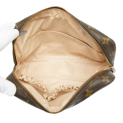 Louis Vuitton Monogram Trousse Toilette 23 Second Bag Clutch Bag M47524 Brown