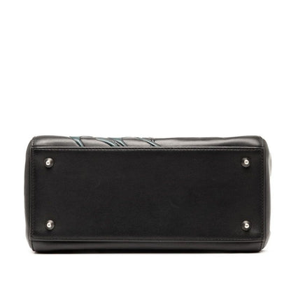 Christian Dior Paradise Lady Dior Medium Handbag Shoulder Bag 2WAY Black