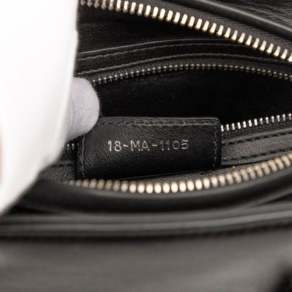 Christian Dior Paradise Lady Dior Medium Handbag Shoulder Bag 2WAY Black