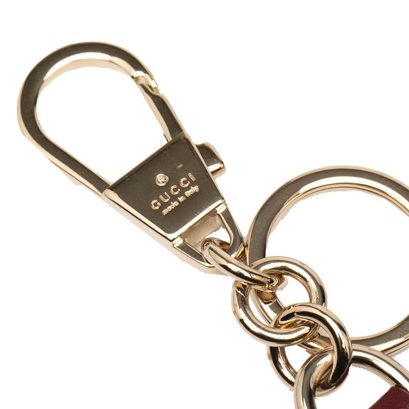 Gucci X Yuko Higuchi Cat Boris Key Holder Charm Beige White Multicolor PVC