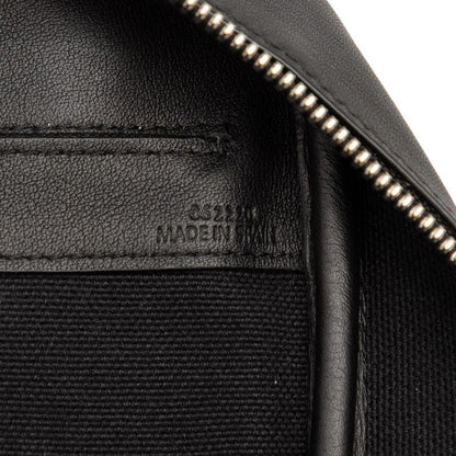 Loewe Anagram Amazona 15 Handbag Shoulder Bag 2WAY Black Gray Canvas Leather