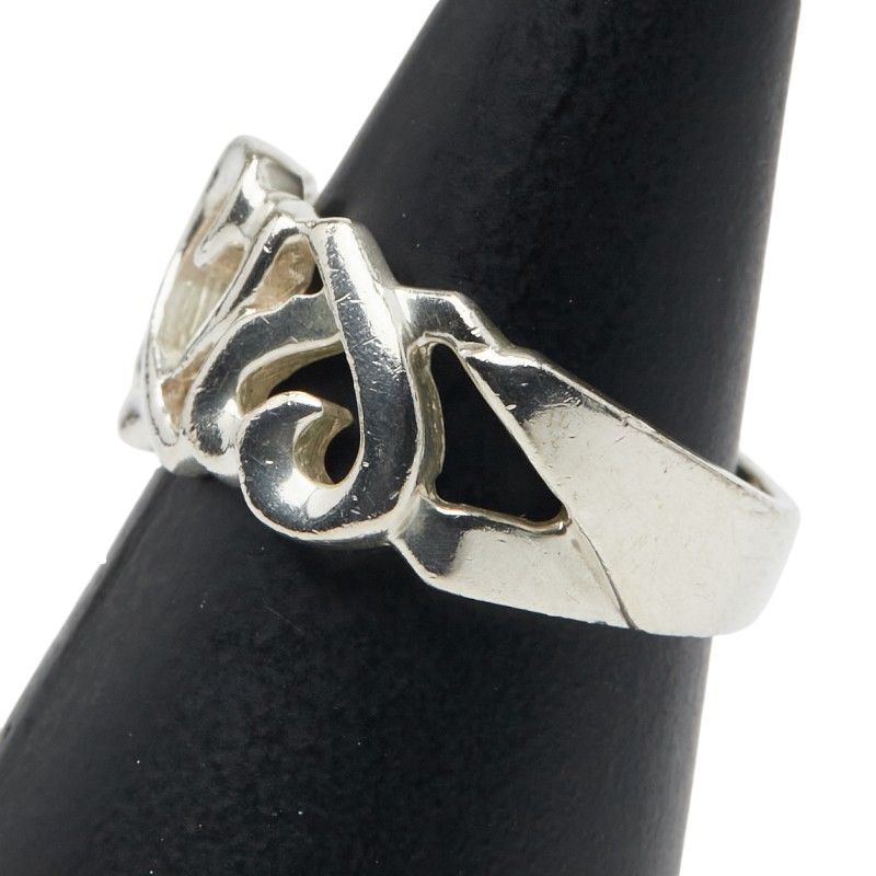 Tiffany & Co Triple Rubbing Heart Sv925 Silver Ladies Tiffany & Co