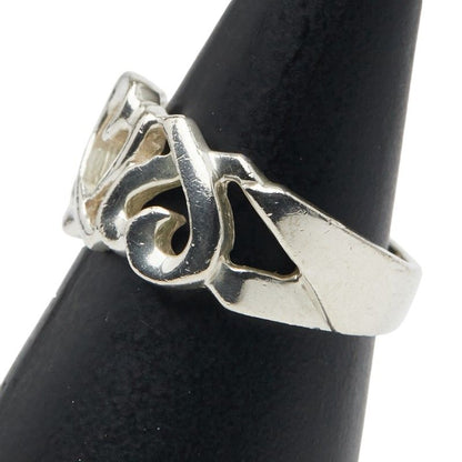 Tiffany & Co Triple Rubbing Heart Sv925 Silver Ladies Tiffany & Co