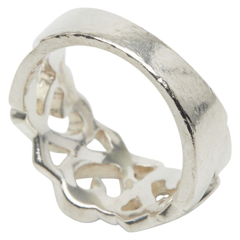 Tiffany & Co Triple Rubbing Heart Sv925 Silver Ladies Tiffany & Co