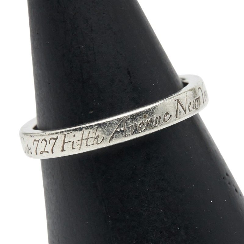 Tiffany & Co Notes Narrow New York Sv925 Silver Ladies Tiffany & Co