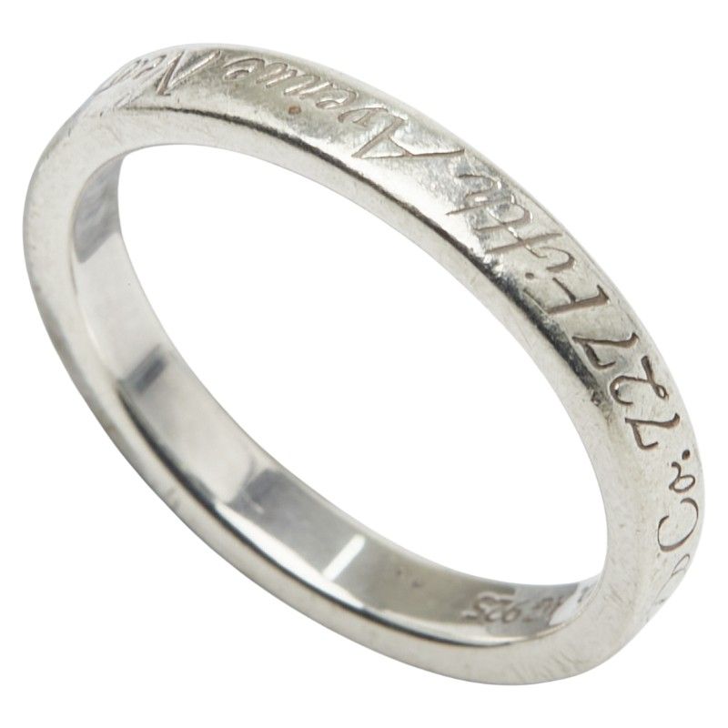 Tiffany & Co Notes Narrow New York Sv925 Silver Ladies Tiffany & Co