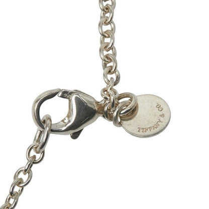 Tiffany & Co Barrel Beaded Long Necklace Sv925 Silver Ladies Tiffany & Co