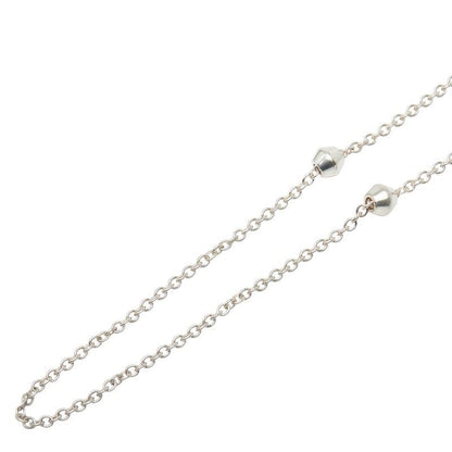 Tiffany & Co Barrel Beaded Long Necklace Sv925 Silver Ladies Tiffany & Co