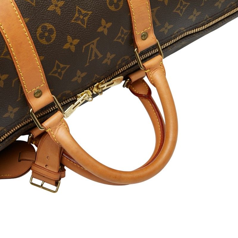 Louis Vuitton Monogram Keepall Bandouliere 55 Boston Bag Shoulder Bag 2WAY