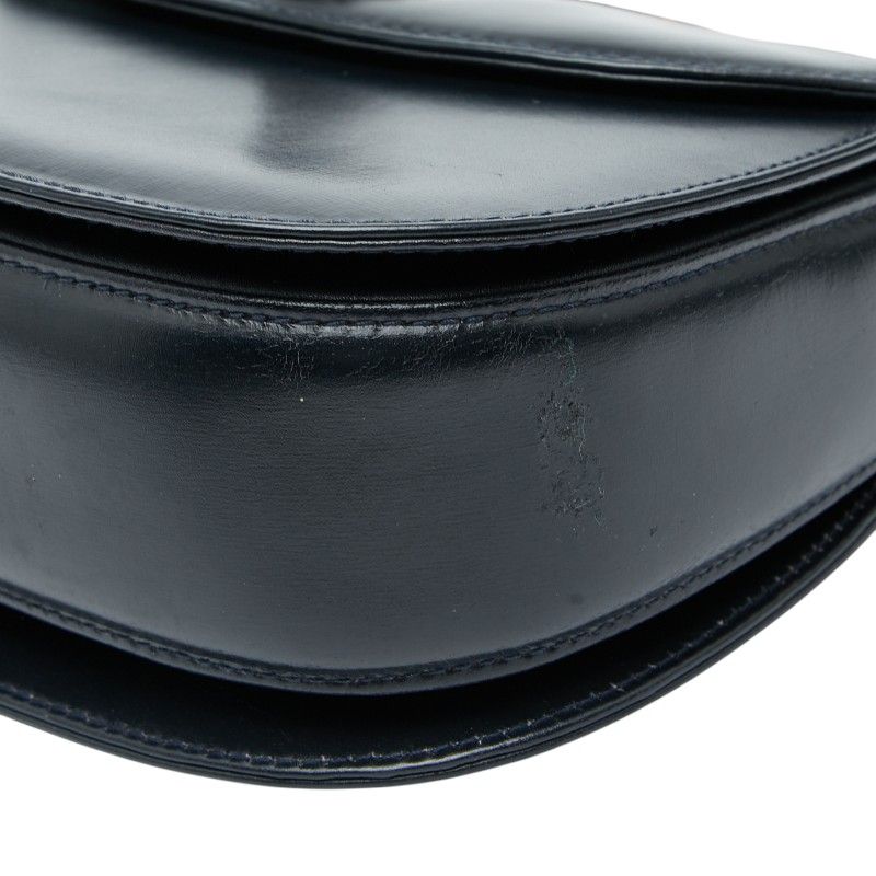 Gucci Bamboo Handbag Shoulder Bag 2WAY 000 2046 Black Leather Ladies Gucci