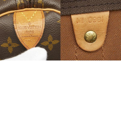Louis Vuitton Monogram Keepall 55 Boston Bag Travel Bag M41424 Brown PVC