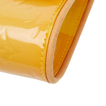 Louis Vuitton Monogram Vernis Fleur Pochette Crossbody Shoulder Bag M91117