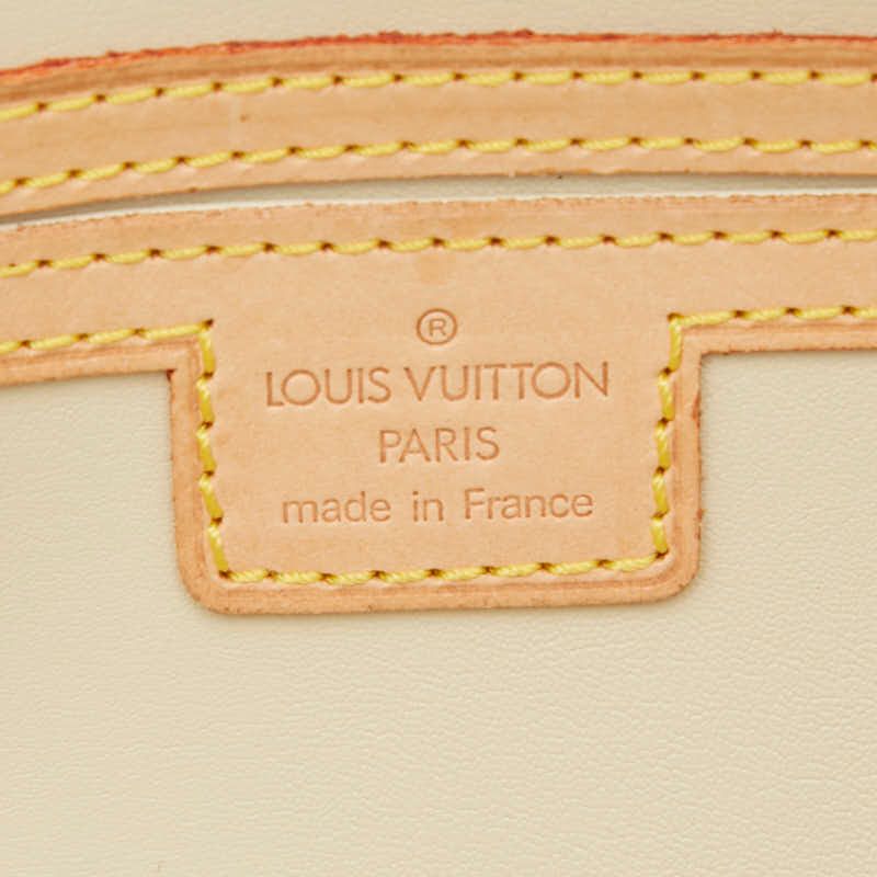 Louis Vuitton Monogram Vernis Fleur Pochette Crossbody Shoulder Bag M91117
