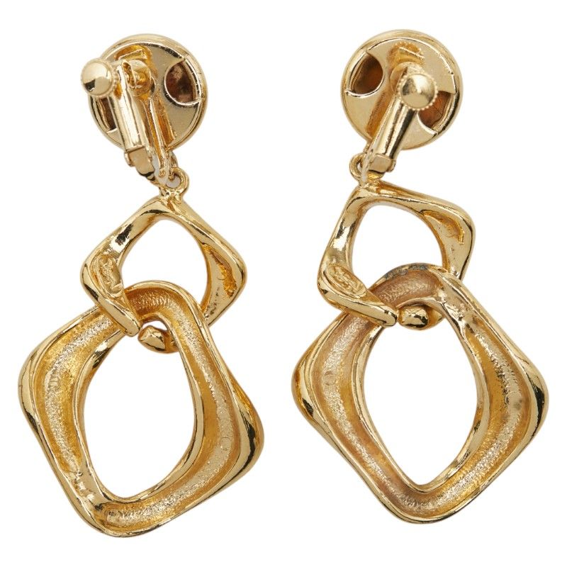 Saint Laurent Rhombus Motif Gold Plated Ladies Saint Laurent