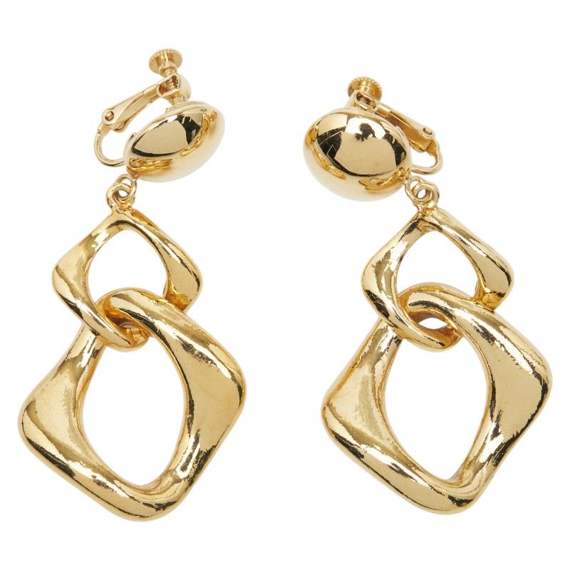 Saint Laurent Rhombus Motif Gold Plated Ladies Saint Laurent