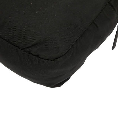 Prada Triangle Logo Plate Pocono Mv348 Black Nylon Women Prada