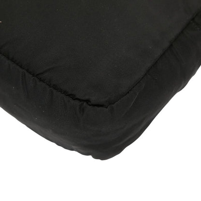 Prada Triangle Logo Plate Pocono Mv348 Black Nylon Women Prada