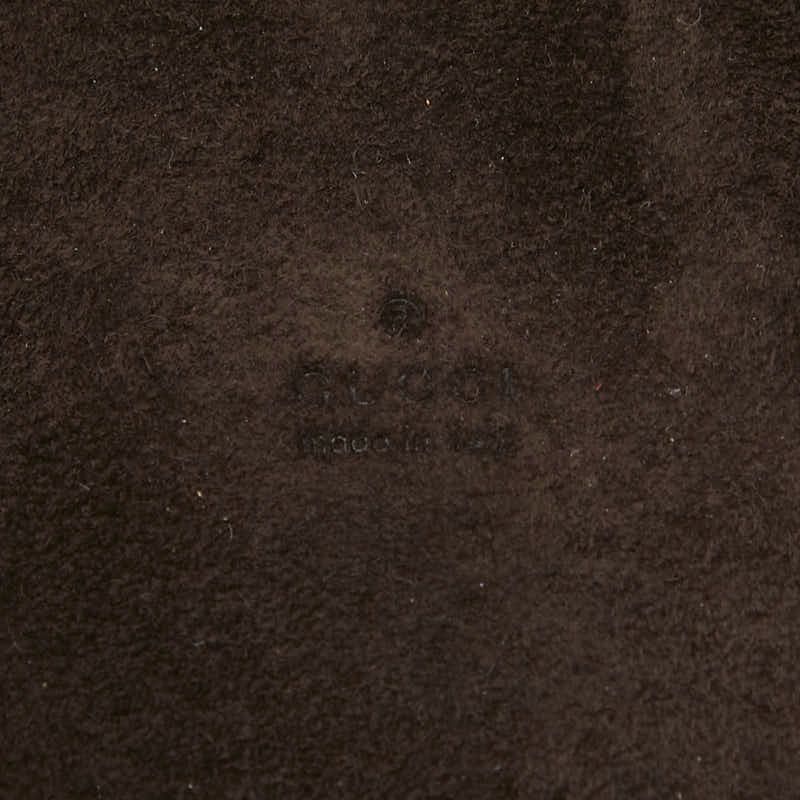 Guccissima Ashtray Brown Gold Leather Plated Men's Gucci