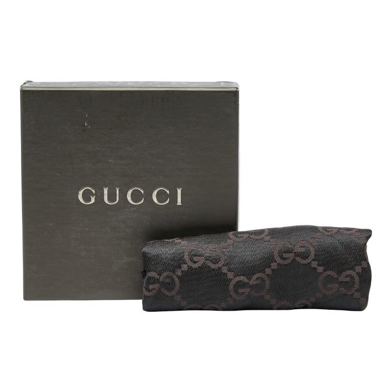 Guccissima Ashtray Brown Gold Leather Plated Men's Gucci