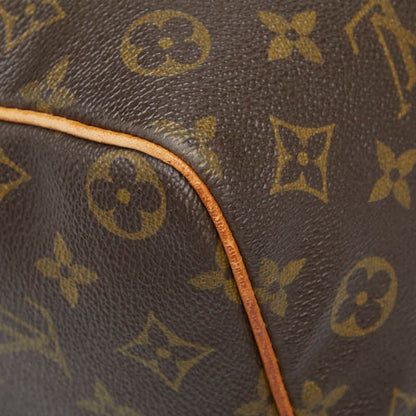 Louis Vuitton Monogram Speedy 35 Handbag Boston Bag Travel Bag M41524 Brown PVC