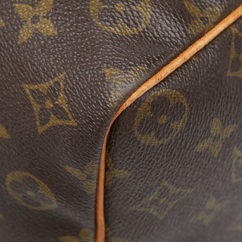 Louis Vuitton Monogram Speedy 35 Handbag Boston Bag Travel Bag M41524 Brown PVC