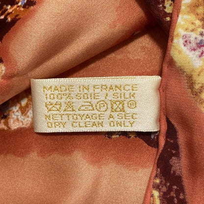 Cartier Scarf - Orange Red And Multi