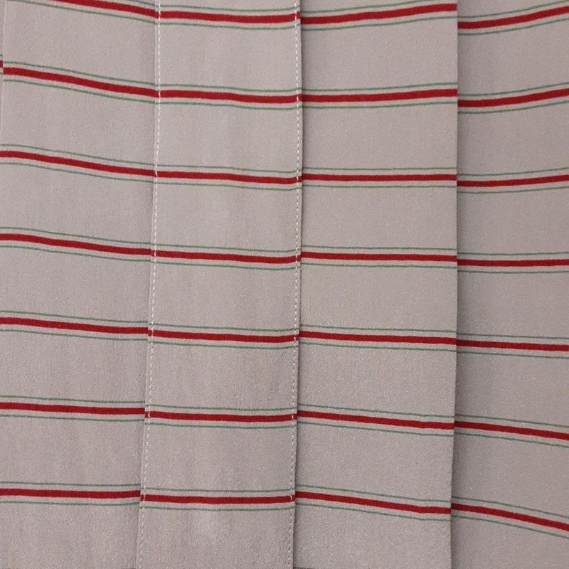 Dior/christian Dior Long Sleeve Shirt Blouse Size M Women's - Gray X Bordeaux X