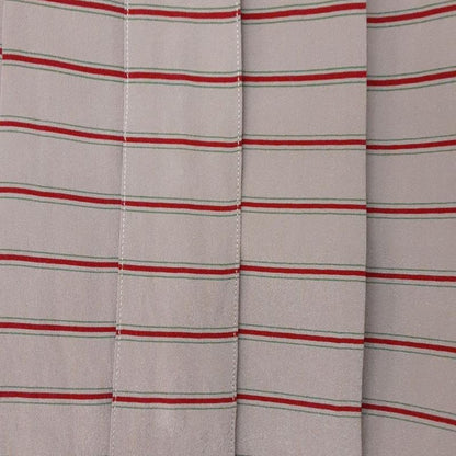 Dior/christian Dior Long Sleeve Shirt Blouse Size M Women's - Gray X Bordeaux X