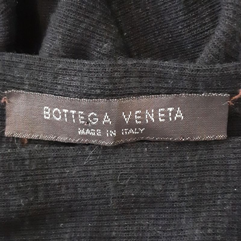 Bottega Veneta Sleeveless Cut And Sewn Size S Women's - Black Knit/gathered